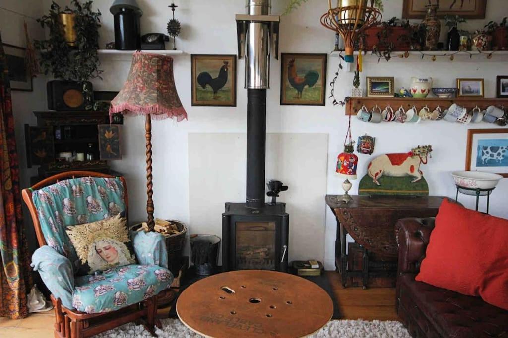 Spacious Cabin On Isolated Farm With Sea View Bude Εξωτερικό φωτογραφία
